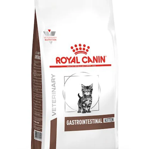 غذای خشک بچه گربه رویال کنین مدل Gastrointestinal Kitten وزن 400 گرم