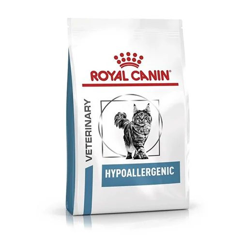 غذای خشک گربه هایپوآلرژیک Hypoallergenic رویال کنین Royal Canin دو نیم کیلوگرم