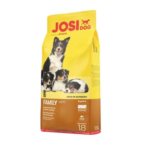غذای خشک توله سگ جوسرا فمیلی Josidog Family وزن 15 کیلوگرم