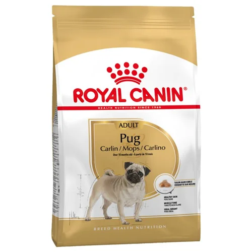 غذای خشک سگ رویال کنین مدل پاگ ادالت Royal Canin Adult Pug وزن 1.5 کیلوگرم
