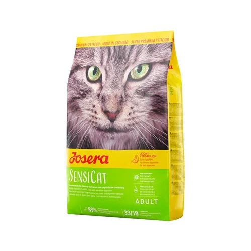 غذای خشک گربه جوسرا سنسی کت Josera SensiCat وزن 1 کیلوگرم در زیپ کیپ