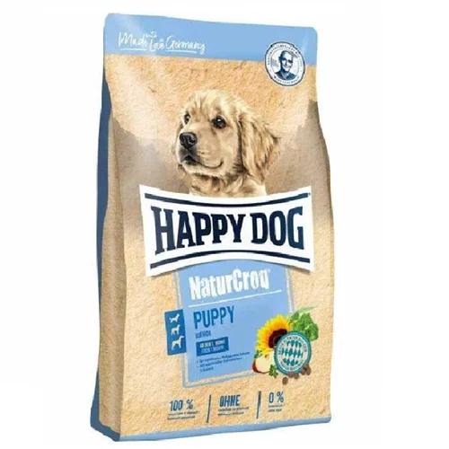 غذای خشک توله سگ هپی داگ مدل Puppy NatureCroq وزن 1 کیلوگرم زیپ کیپ