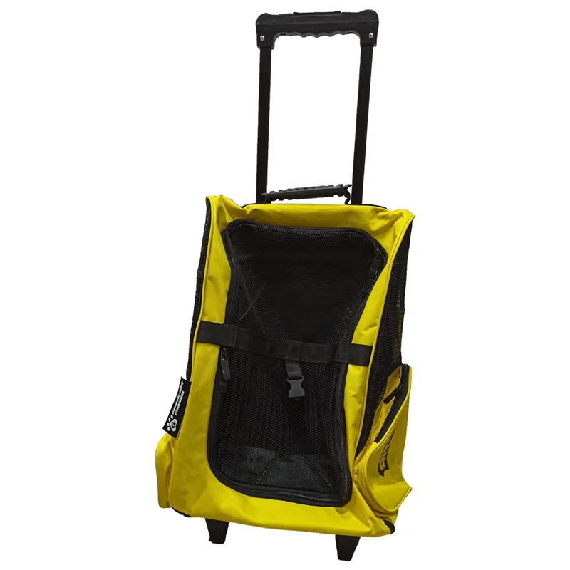 کیف حمل چرخدار ترولی ساده (زرد)