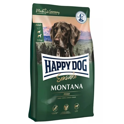 غذای خشک سوپر پرمیوم سگ بالغ هپی داگ Happy Dog Sensible Montana وزن 4 کیلوگرم