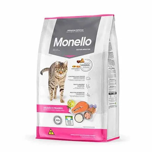غذای خشک گربه بالغ مونلو مدل میکس 15 کیلوگرم تاریخ جدید