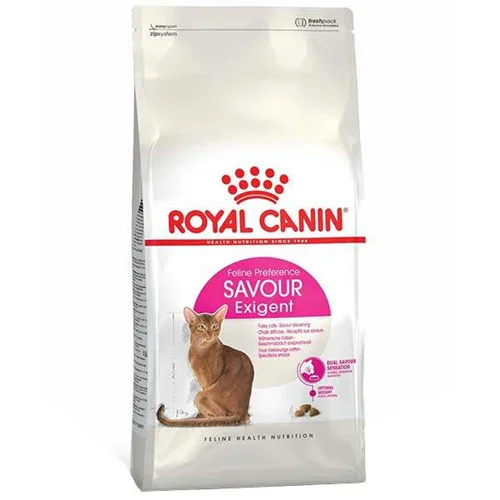 غذای خشک گربه رویال کنین ساور اگزیجنت مخصوص گربه بد غذا Royal Canin Savour Exigent وزن 2 کیلوگرم