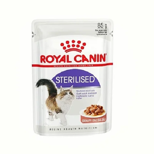 پوچ گربه عقیم شده رویال کنین استرلایز Royal Canin Pouch Sterilised  وزن 85 گرم