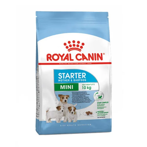 غذای خشک مادر و بچه سگ رویال کنین مینی استارتر  Royal Canin Mini Starter Mother & Babydog وزن 4 کیلوگرم
