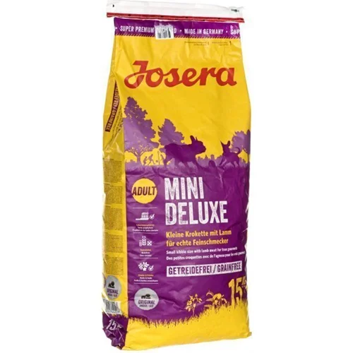 غذای خشک سگ جوسرا مینی دلوکس Josera Adult Mini Delux وزن 15 کیلوگرم