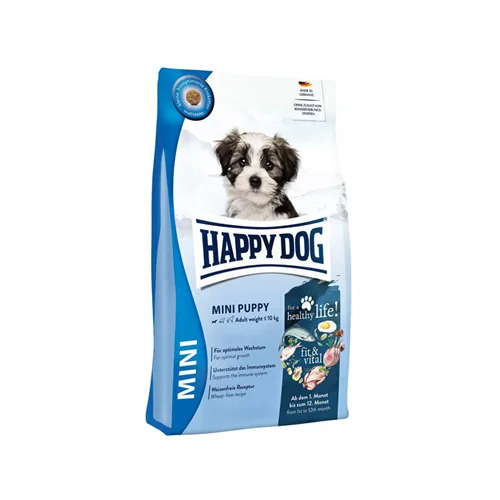 غذای خشک توله سگ نژاد کوچک هپی داگ Happy Dog Mini Puppy Fit & Vital وزن 10 کیلوگرم