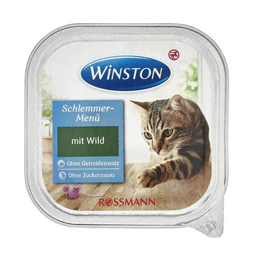 ووم گربه وینستون طعم گوشت شکاری 100winstonگرمی