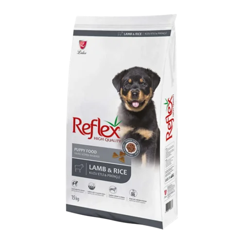 غذای خشک توله سگ رفلکس با طعم بره و برنج Reflex Puppy Lamb & Rice وزن 1 کیلوگرم  در زیپ کیپ