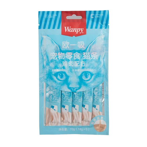 بستنی گربه ونپی طعم مرغ Wanpy Treat Chicken