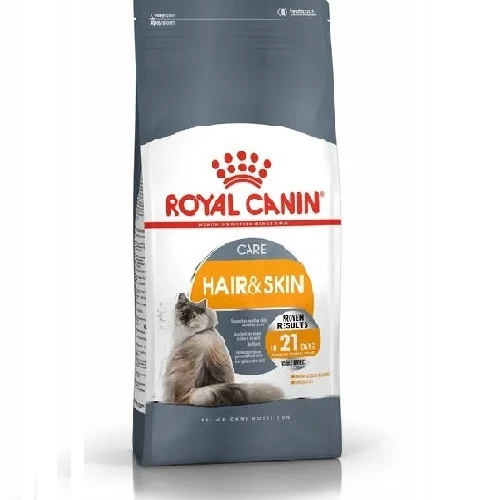 غذای خشک رویال کنین هیر اسکین مخصوص پوست و مو ده کیلو گرم