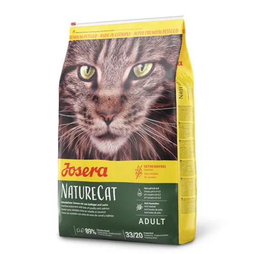 غذای خشک گربه جوسرا نیچرکت Josera NatureCat وزن 1 کیلوگرم زیپ کیپ
