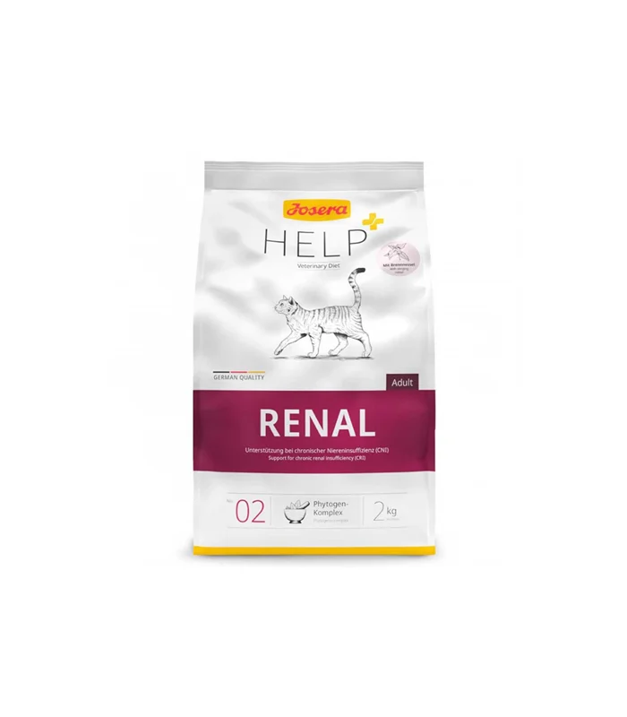 غذای خشک درمانی کلیوی رنال گربه جوسرا رنال Josera Help Renal وزن 2 کیلوگرم