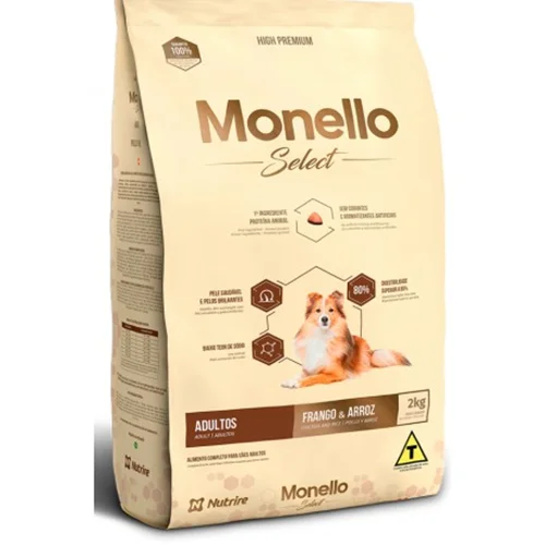 مونلو سلکت سگ طعم جگر سوپرپرمیوم 15kg