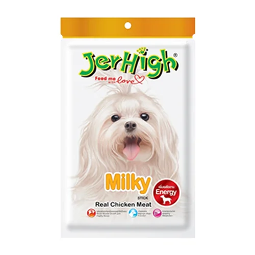 تشویقی سگ جرهای با شیری JerHigh Chicken Sticks Milky