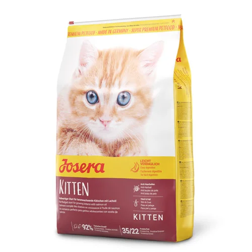 غذای گربه جوسرا کیتن Josera Kitten سوپرپرمیوم دو کیلوگرم.
