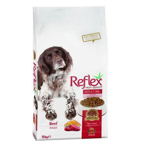 غذای رفلکس سگ بالغ گوشت بیف 15 کیلوگرم