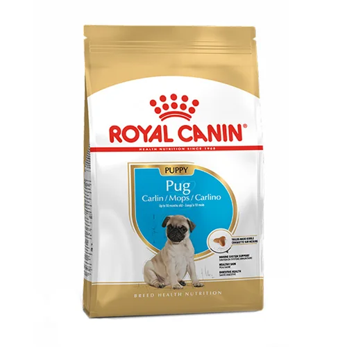 غذای سگ پاپی پاگ رویال کنین Royal Canin Pug Puppy وزن 1.5 کیلوگرم