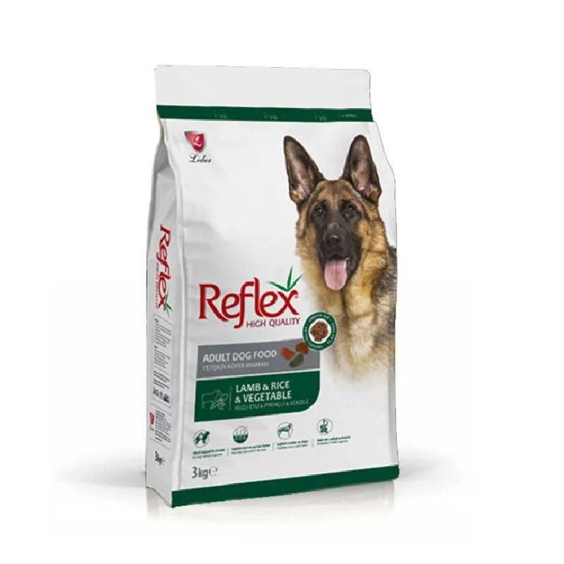 غذای خشک رفلکس سگ ژرمن بره و سبزیجات Adult Lamb & Rice & Vegetable وزن 15 کیلوگرم