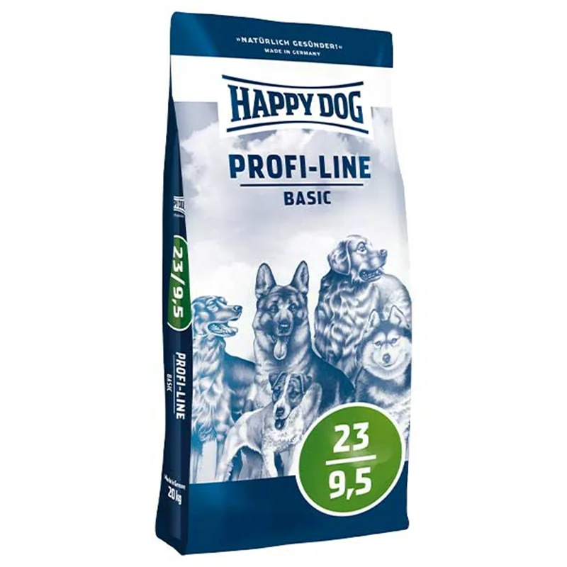 غذای خشک پروفی لاین هپی داگ مخصوص سگ بالغ نژاد متوسط و بزرگ با فعالیت نرمال وزن 20 کیلوگرم