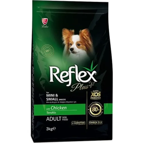 غذای خشک سگ بالغ نژاد کوچک رفلکس پلاس Reflex Plus Adult Mini & Small Chicken وزن 3 کیلوگرم