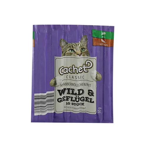 اسنک تشویقی گربه کچت با طعم گوشت شکار و مرغ Cachet Treat Game & Chicken