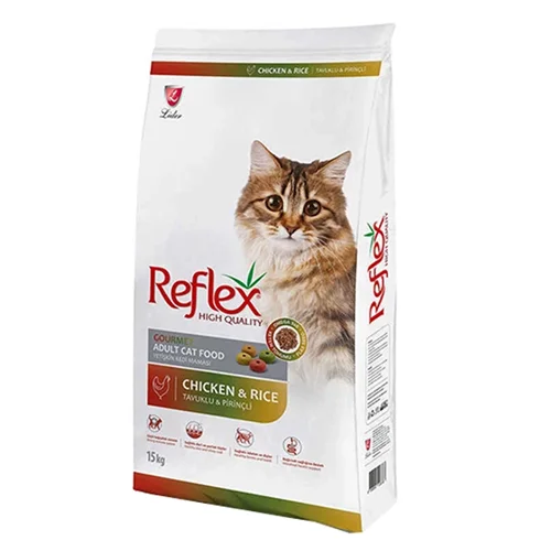 غذای خشک گربه رفلکس مولتی کالر 16 کیلوگرم (1 کیلوگرم هدیه)