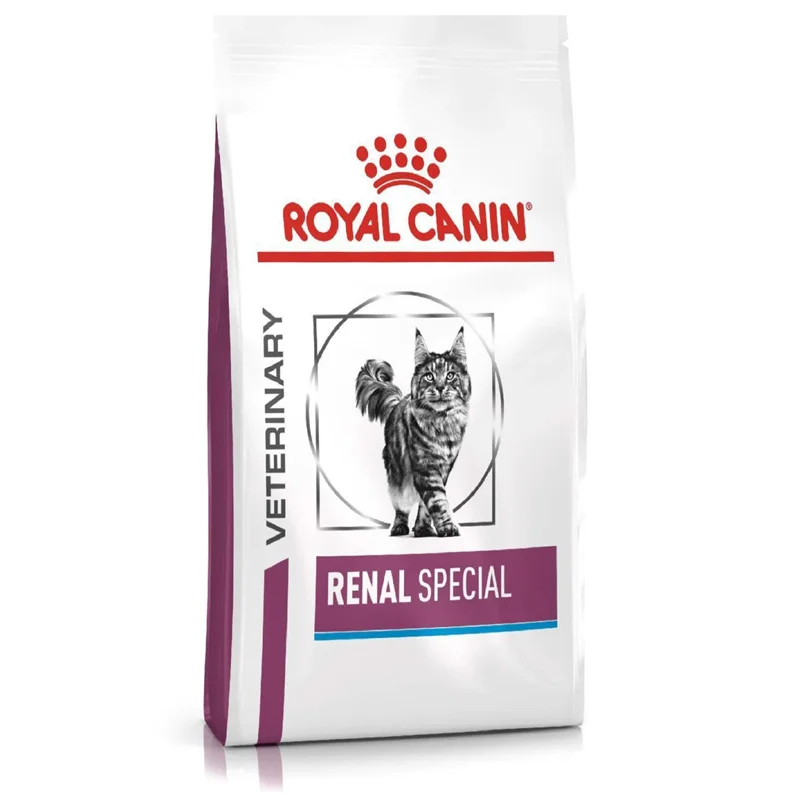 غذای گربه رنال اسپشیال بیماران کلیوی Royal Canin Renal Special دو کیلوگرم
