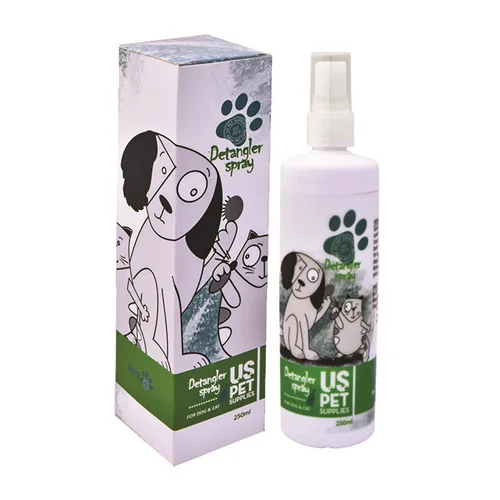 اسپری گره باز کن یو اس پت مدل Detangler کد 010 حجم 250 میلی لیتر