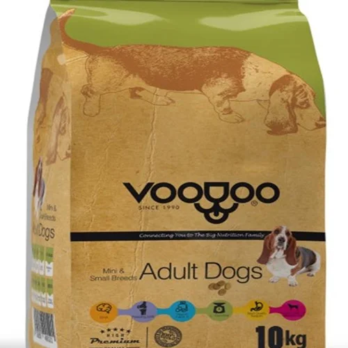 غذای خشک سگ وودو مدل مینی ادالت 10 کیلوگرم
